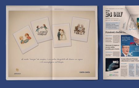 CARTA CANTA, CAMPAGNA PUBLISCOOP NE IL SOLE 24 ORE DEL 23 GENNAIO 2026