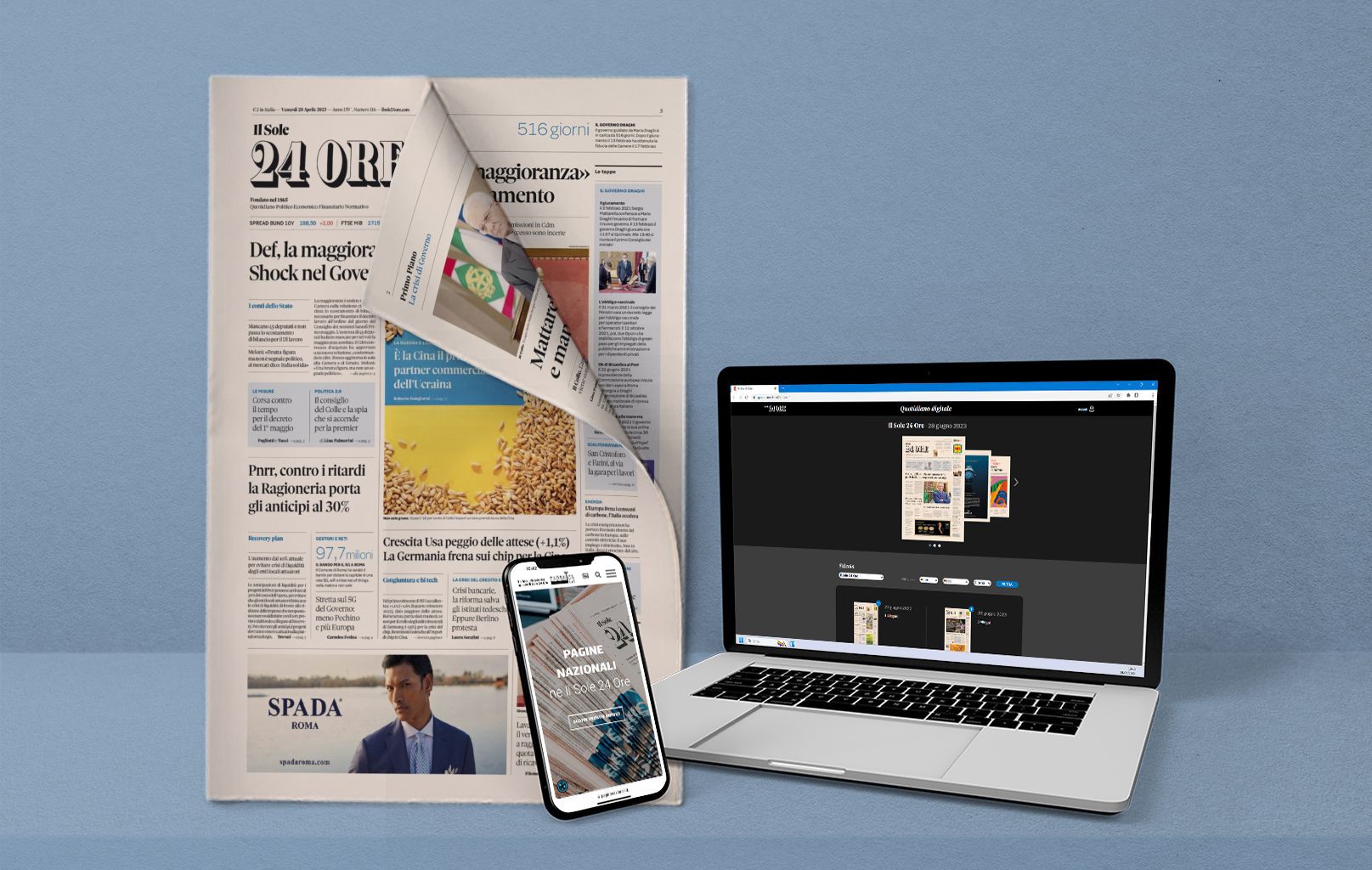 Pubblicità Il Sole 24 ORE - Pagina Pubblicitaria Il Sole 24 ORE